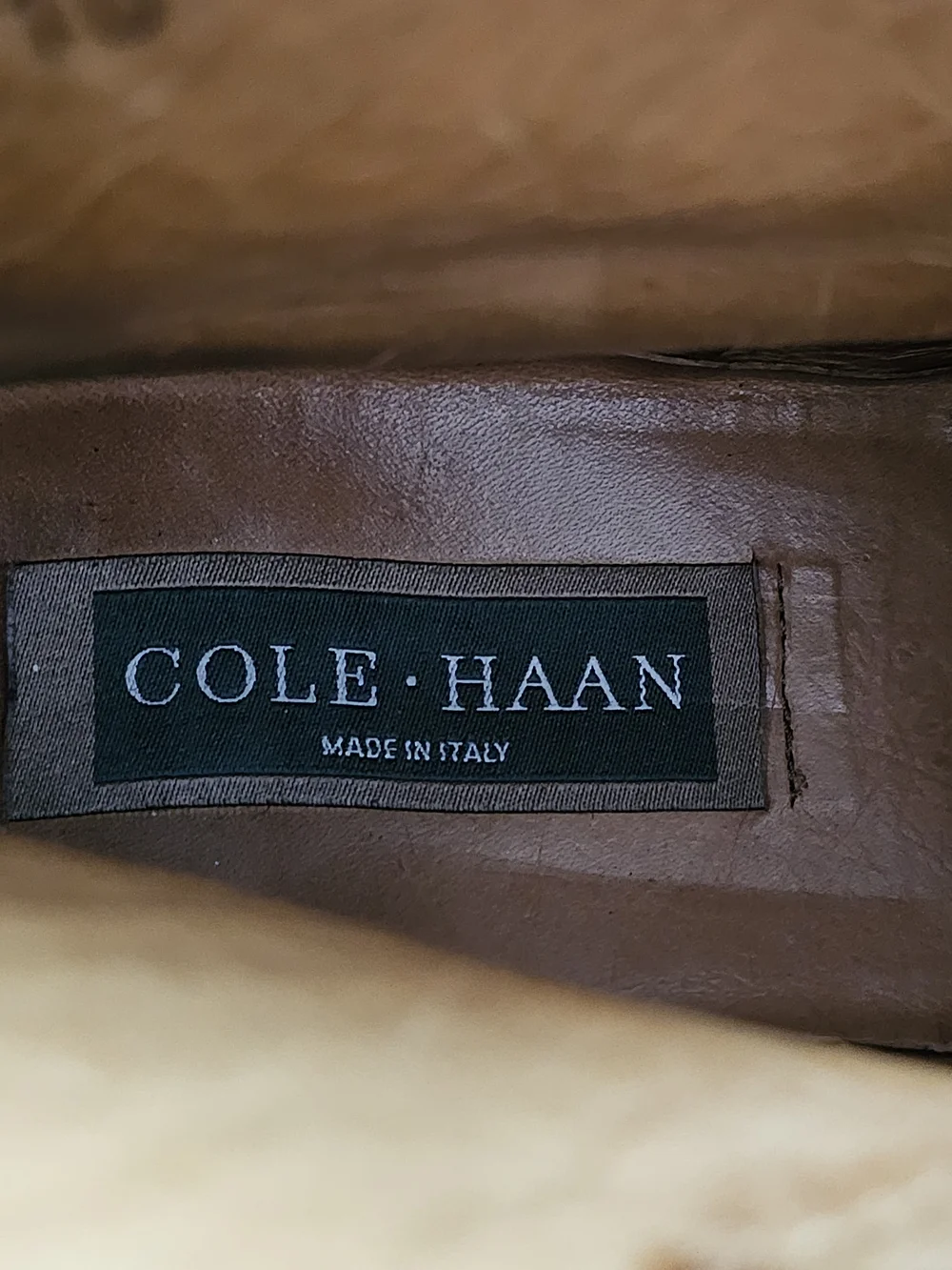 Cole Haan Men's Brown Leather Chukka Boots